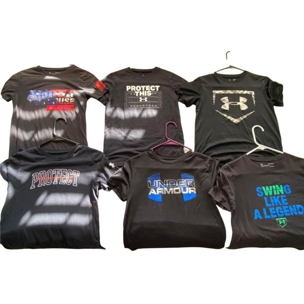 Boys Youth UA tops(1st Row:MED/2nd Row:LRG)